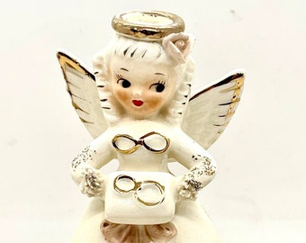 ヴィンテージ ナプコウェア 6 月誕生月 天使の置物 - Etsy 日本