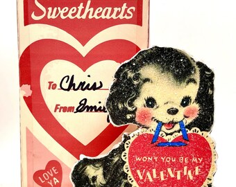 Handmade Vintage Style Valentine Standees