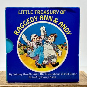 Little Treasury of Raggedy Ann and Andy Board Books~ by Johnny Gruelle