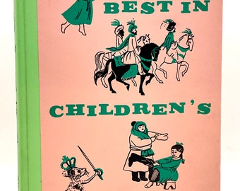 Livre à couverture rigide Nelson Doubleday « Les meilleurs livres pour enfants » ~ 1959