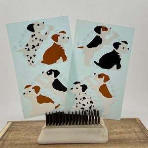 Vintage Mrs. Grossman’s Stickers by the Yard Puppy Dogs- 4 Mods, Unused