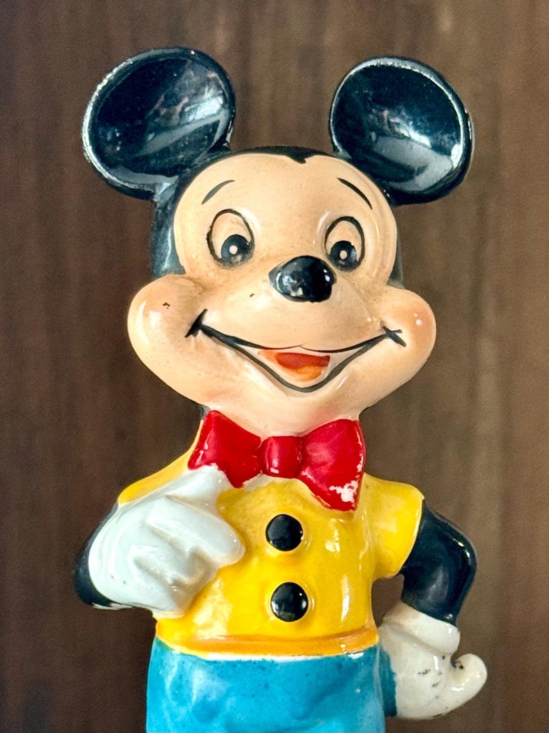 Vintage Wales Co. Japan Mickey Mouse Figurine image 8
