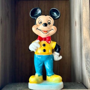 Vintage Wales Co. Japan Mickey Mouse Figurine image 1