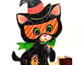 Handmade Vintage Style Halloween Dummy-board Standees