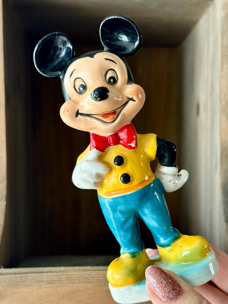 Vintage Wales Co. Japan Mickey Mouse Figurine image 2