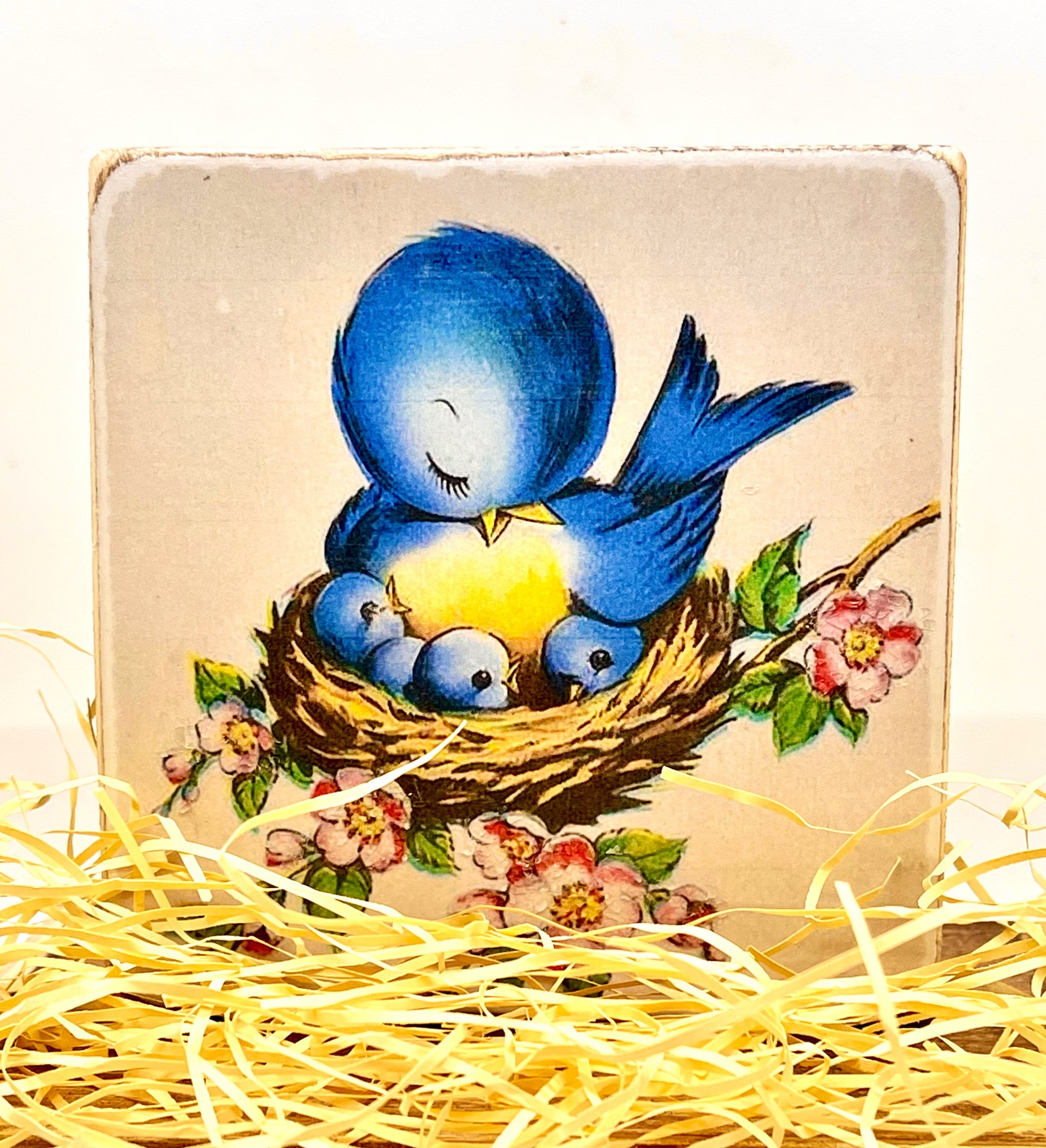 美品！ レフトン ブルーバード ソルト&ペッパー Vtg LEFTON MR. & MRS. BLUEBIRD SALT & PEPPER SHAKERS