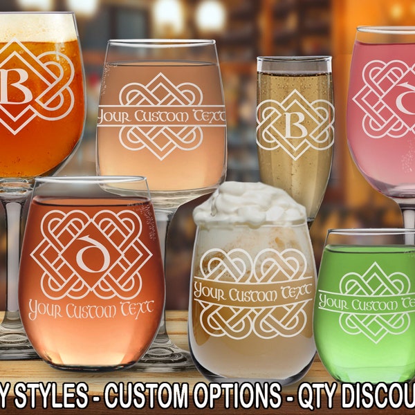 Celtic Monogram Etsy