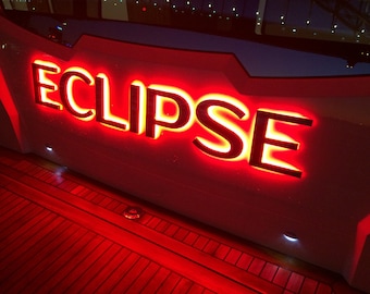 Boat Letters LED - All Marine Applications