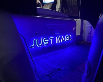 Illuminated Yacht Boat Letters Custom Made to Order - All Marine Applications