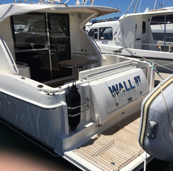 Yacht Boat Letters Custom - All Marine Applications - A316 Steel
