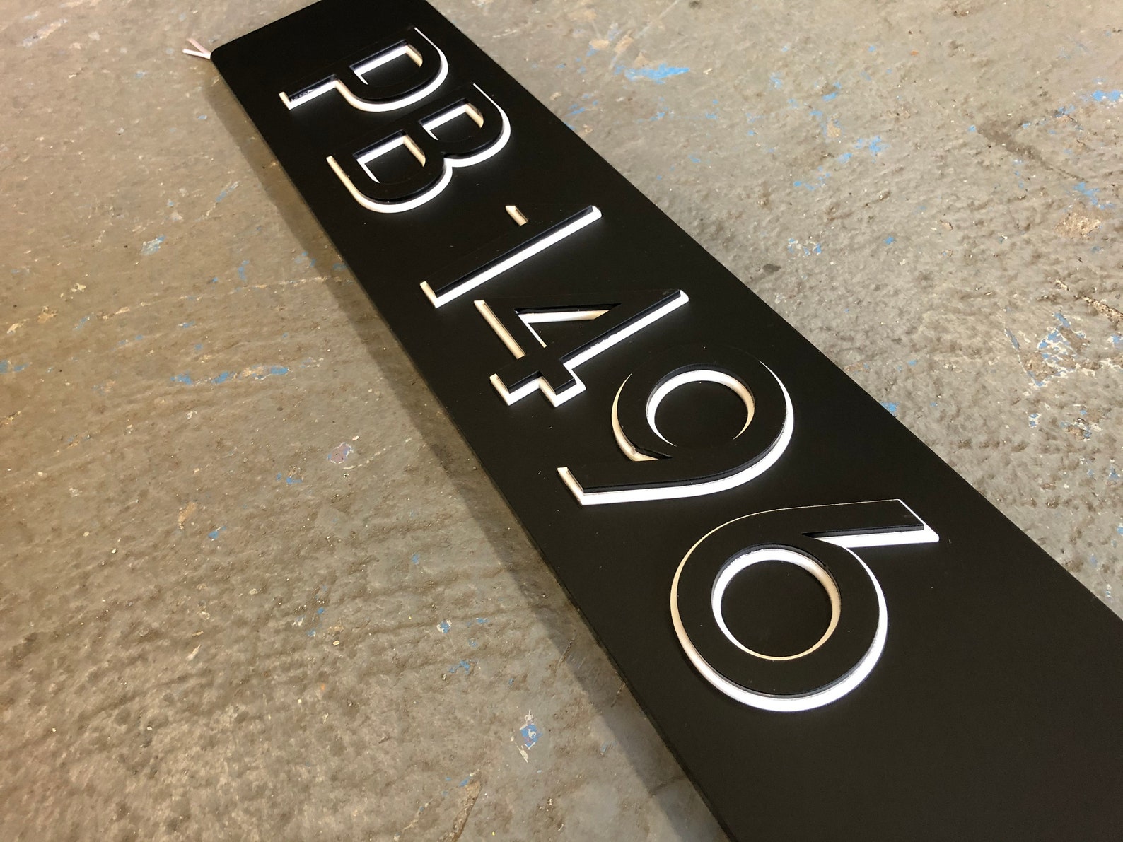 Illuminated Car Number Plates Registration Plates UK and HK Etsy