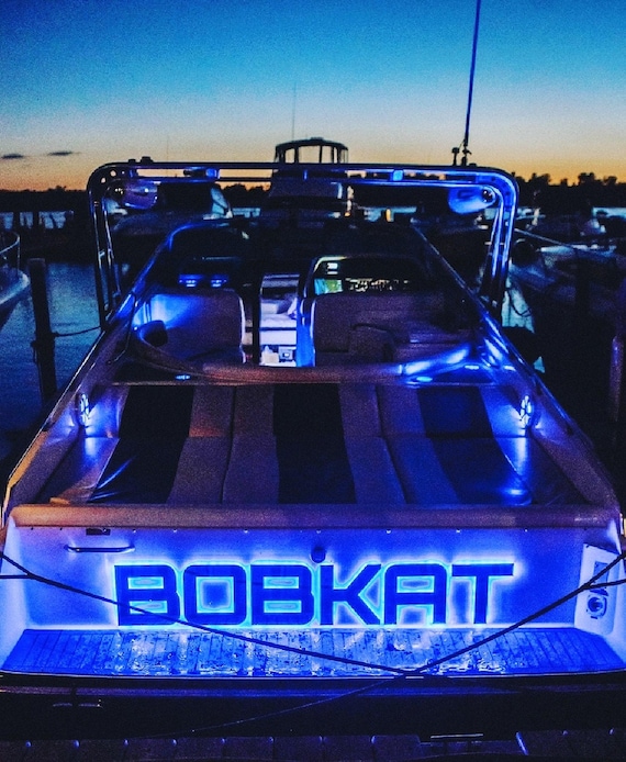 Custom Yacht Letters, Illuminated LED Marine Signage Made to Order