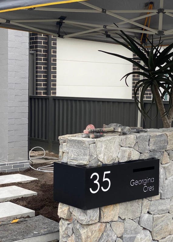 Custom Mailbox with Personalized Graphics and LED Options