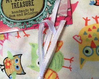 Bnj crafts owls fitted crib sheet