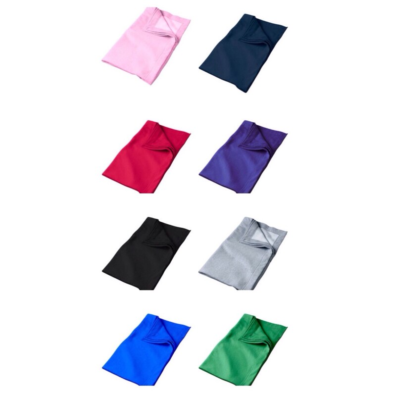 Personalized Monogrammed Sweatshirt Blanket Wedding Gift Etsy