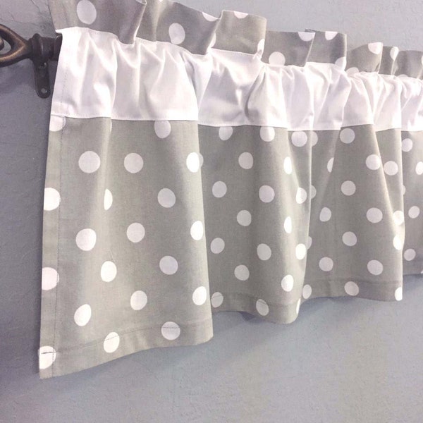Polka Dot Valance Etsy
