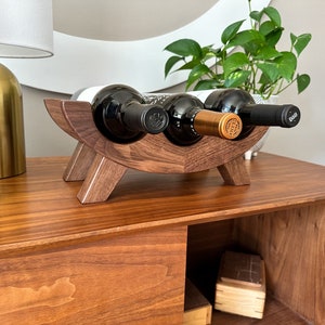 Decorative floor wine rack hotsell