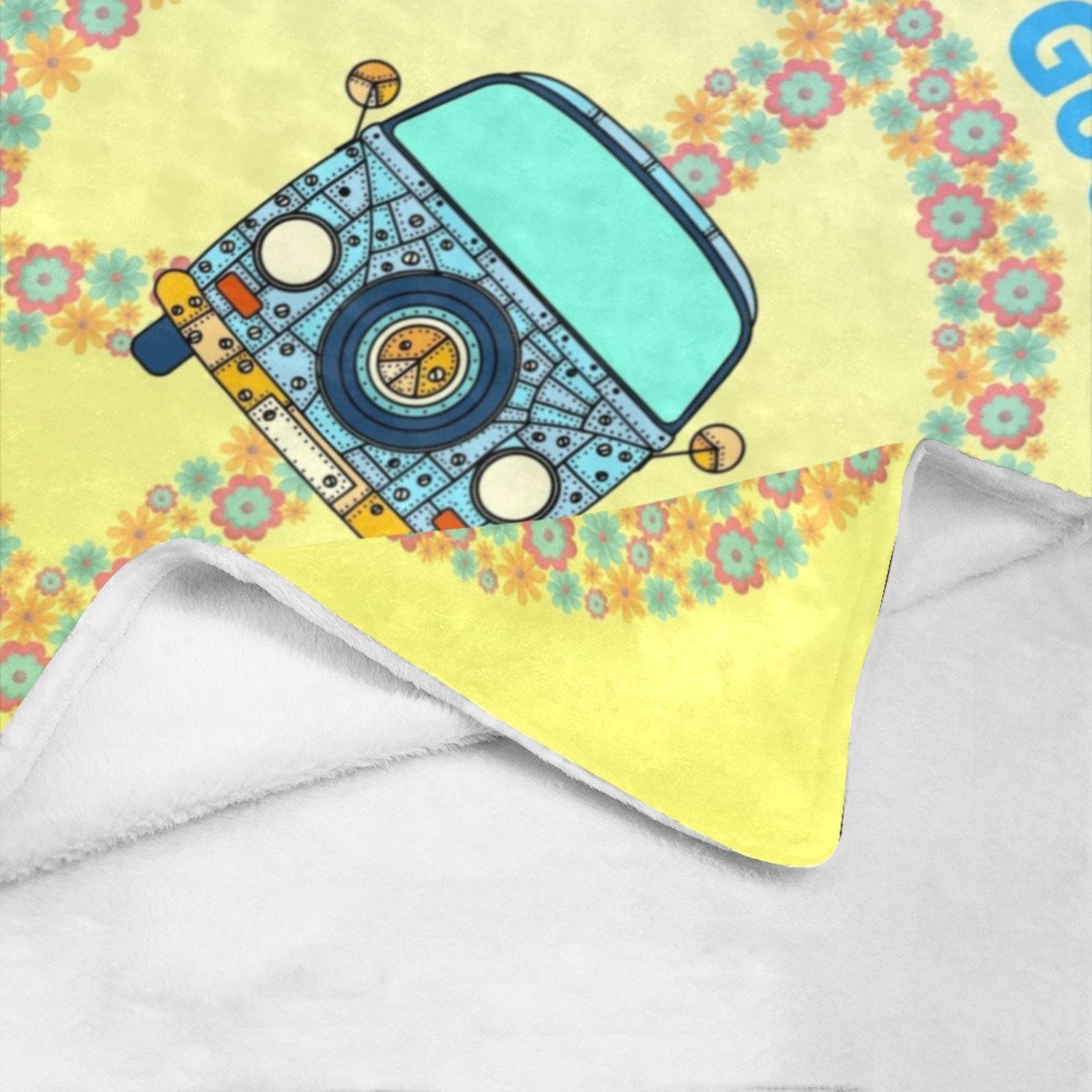 Micro Fleece Life Is Good Blanket Etsy