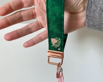 Edición limitada de Planty/Llavero con borla o dije de cuentas/Llavero/Muñequera/Regalo/Monstera/Palma/Flor/Hoja