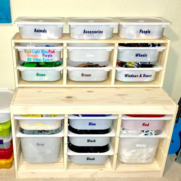 Bricks/ Building Blocks/ Toy/ Playroom Organization Labels