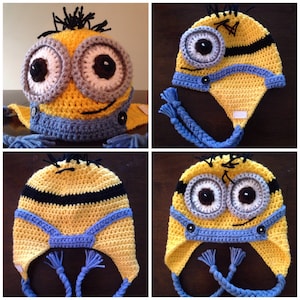 Minion Style Hut Schnittmuster