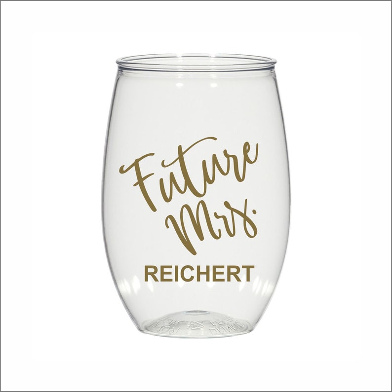 personalized disposable wine glasses