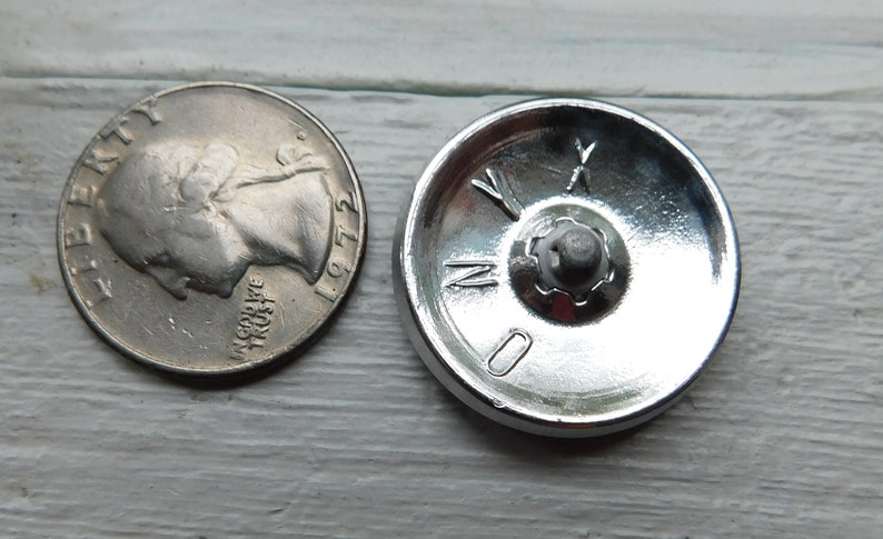 27mm Czech glass button wiridescent luster-Purple~Violet~Gold luster~1-116