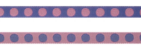 Designer Renaissance Ribbon Woven Jacquard Ribbon~pompom Poppy