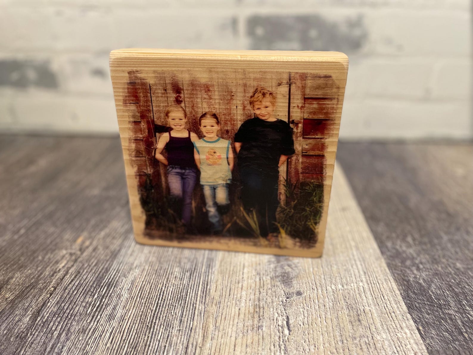 Custom Photo Block, Wooden Photo Block, Personalized Wood Print, Photo ...