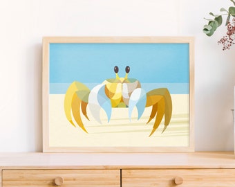 A4 poster Ghost crab | without frame