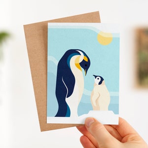 Ansichtkaart Pinguïns | met envelop