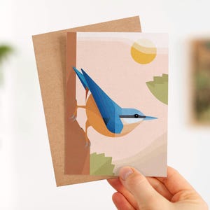 Postcard Nuthatch | with envelope