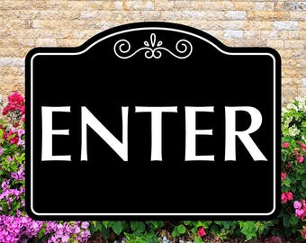 Enter Sign