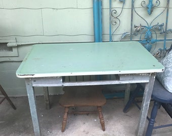 Retro Kitchen Table Etsy
