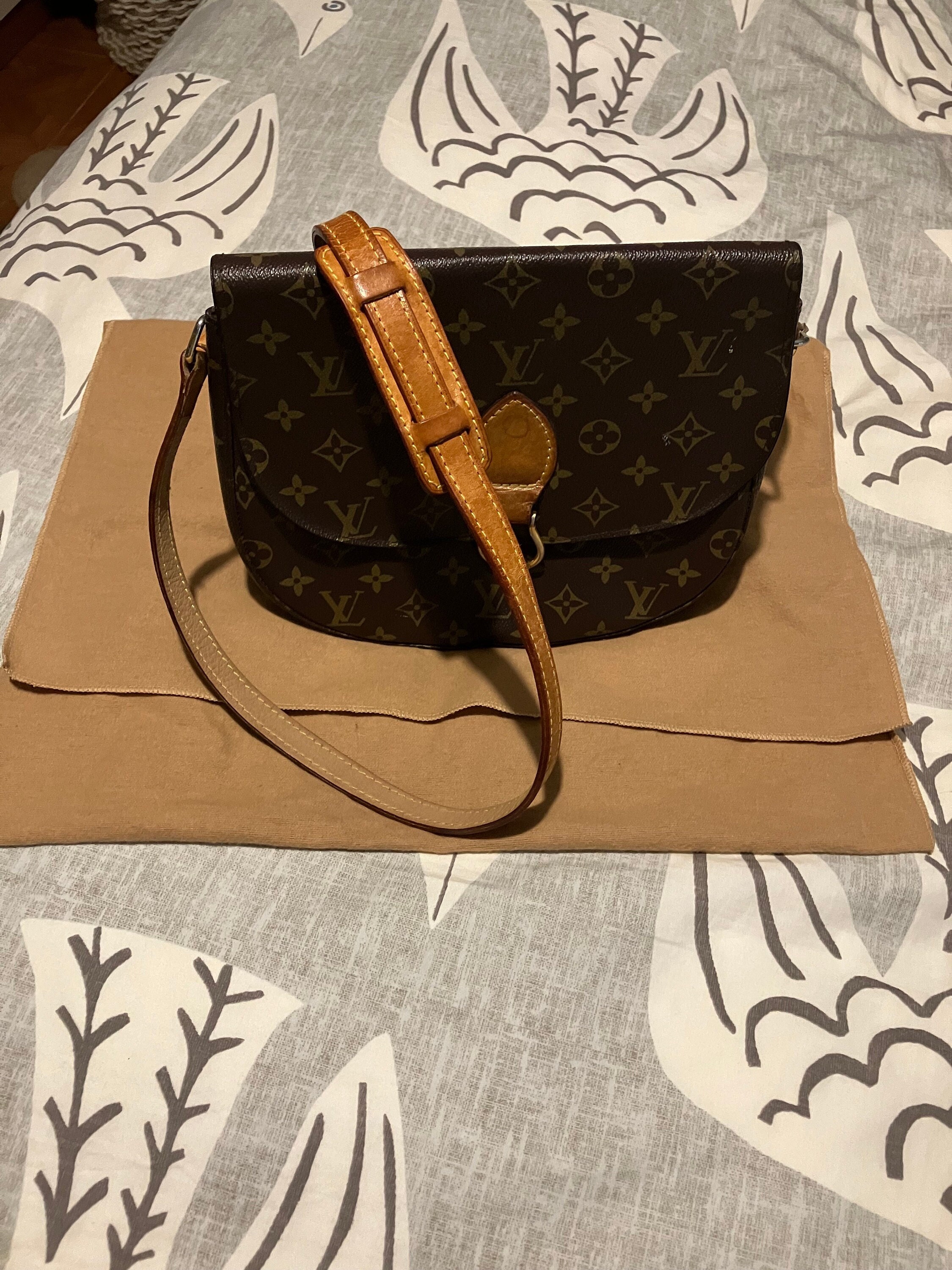 Pre-Owned Louis Vuitton Mini Lin Croisette Bag Charm