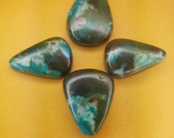 Natural Chryscolla  & Turquoise Cabochons