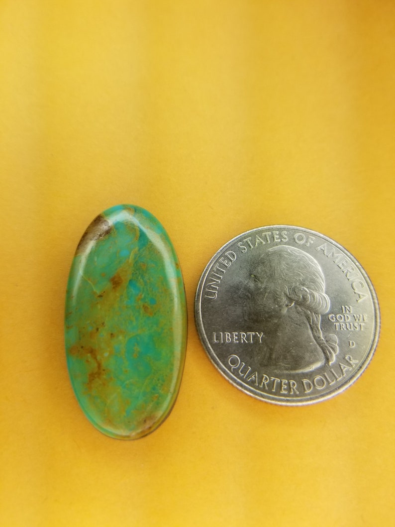Natural Kingman Turquoise Cabochon