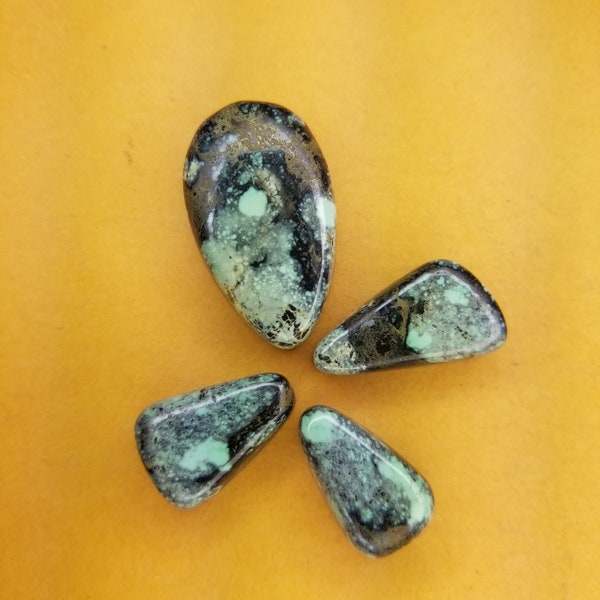 Natural New Lander Turquoise Cabochons