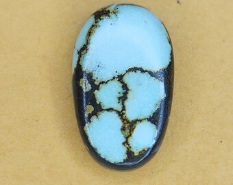 Stabilized Hubei  Mountain Turquoise Cabochon