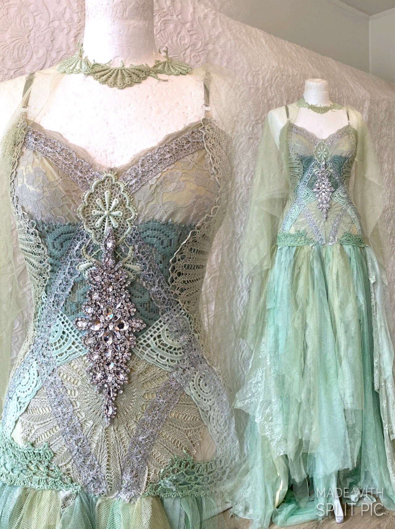 rawrags wedding dress