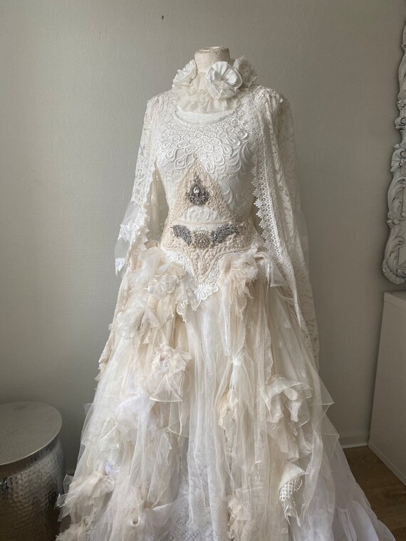 Second hand boho wedding best sale dress