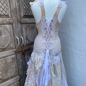 Robe de mariée fée fantastique, future mariée, chiffons bruts, image 3