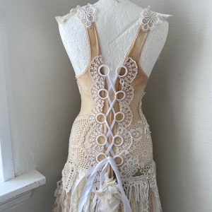 Robe de mariée fée fantastique, future mariée, chiffons bruts, image 9