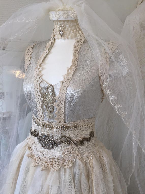 rawrags wedding dress