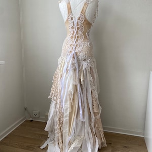 Robe de mariée fée fantastique, future mariée, chiffons bruts, image 6