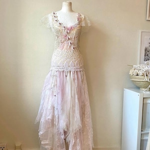 Boho Wedding Dress: Fairy Tale Elven Bridal Gown
