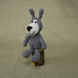 Schlüsselanhänger Hund, Amigurumi Hund, Stoffhund, Gehäkelter Hund, Schlüsselanhänger