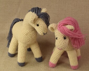 Crochet Horse, Amigurumi Horse, Handmade Horse, Stuffed Horse