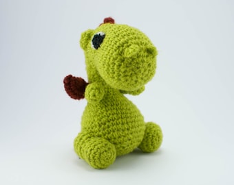 Crochet Dragon, Amigurumi Dragon, Stuffed Dragon, Soft Toy Dragon, Plush Dragon, Crochet Animal Toy