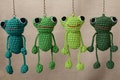 Keychain Frog, Amigurumi Frog,Stuffed Frog, Crochet Frog product logo